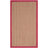 Galatia Natural Fiber Sisal Pile Striped Rug-22261473