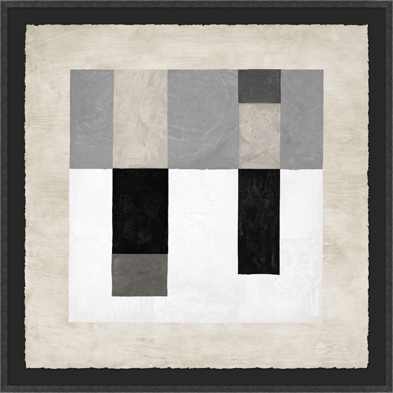 Negative Blocks 4 Print by Mat Sanders