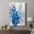 Delphinium I -Custom Wrapped Gallery Cavas-1453618341