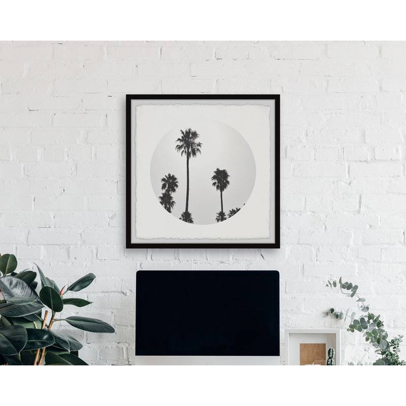 Coconut Peaks - Single Picture Frame Print, 61cm H x 61cm W x 3.81cm D