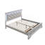 Très grand lit Verona G6735B-KSB (matelas non inclus), blanc perle-118705900