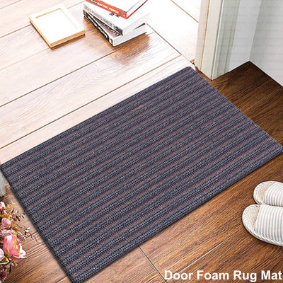 Geometric Water Resistant Anti-Fatigue Non-Skid Kitchen Mat