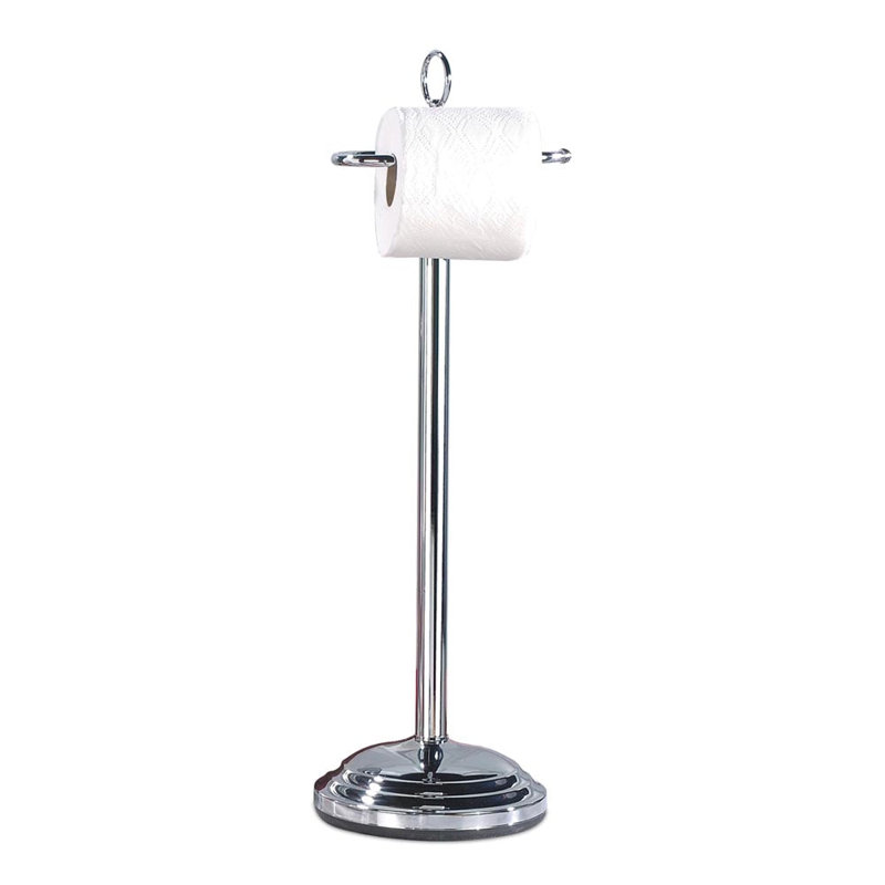 Standing Toilet Tissue Holder, Chrome