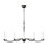 Chapman & Myers Wellen Dining Room Chandelier In Aged Iron Finish