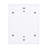 12" Small Wall Mounted Storage Shelf Units, White Gloss - Bedroom, Bathroom, Kitchen, Dressing Room Glossy For Spaces Kitchen