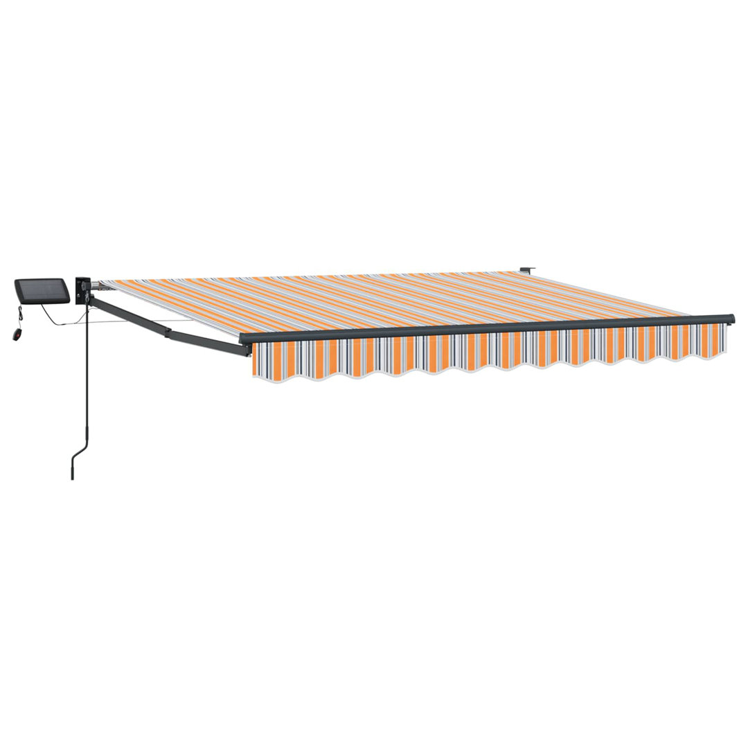 VidaXL Polyester Cover Retractable Patio Awning