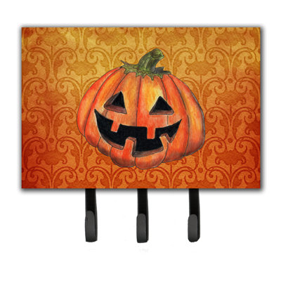 Porte-garde-gobelet et porte-clé pour halloween d’octobre citrouille