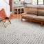 Tapis ivoire à motif géométrique Divers-539337382