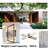 360 Degree Rotating Door Hinges for cabinet doors, secret doors and storage solutions