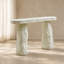 Table console d'entrée en fibre de verre