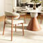 Ensemble de table et de chaises de salle à manger en pierre frittée de style bistro pour 2 à 8 personnes.-1555120958-1555120959-1555120929