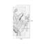 Art mural rectangulaire en bois manufacturé-117545987-132055167