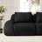 146" Modern L-Shaped Modular Sectional Sofa for Living Room,Flannelette Fabric,Oversized 4-Seater Couch,Deep Seat,Boneless sofa,Movable Ottoman,Buckle connection,Anti-slip Design,No Assembly-1891105349