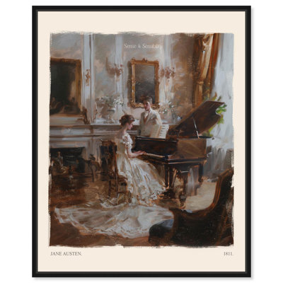Sense and Sensibility Scene Canvas by Art Remedy