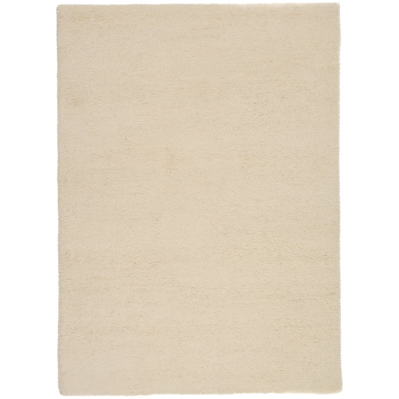 Handmade Berber Wool Rug In Cream, Rectangle 300 x 400cm