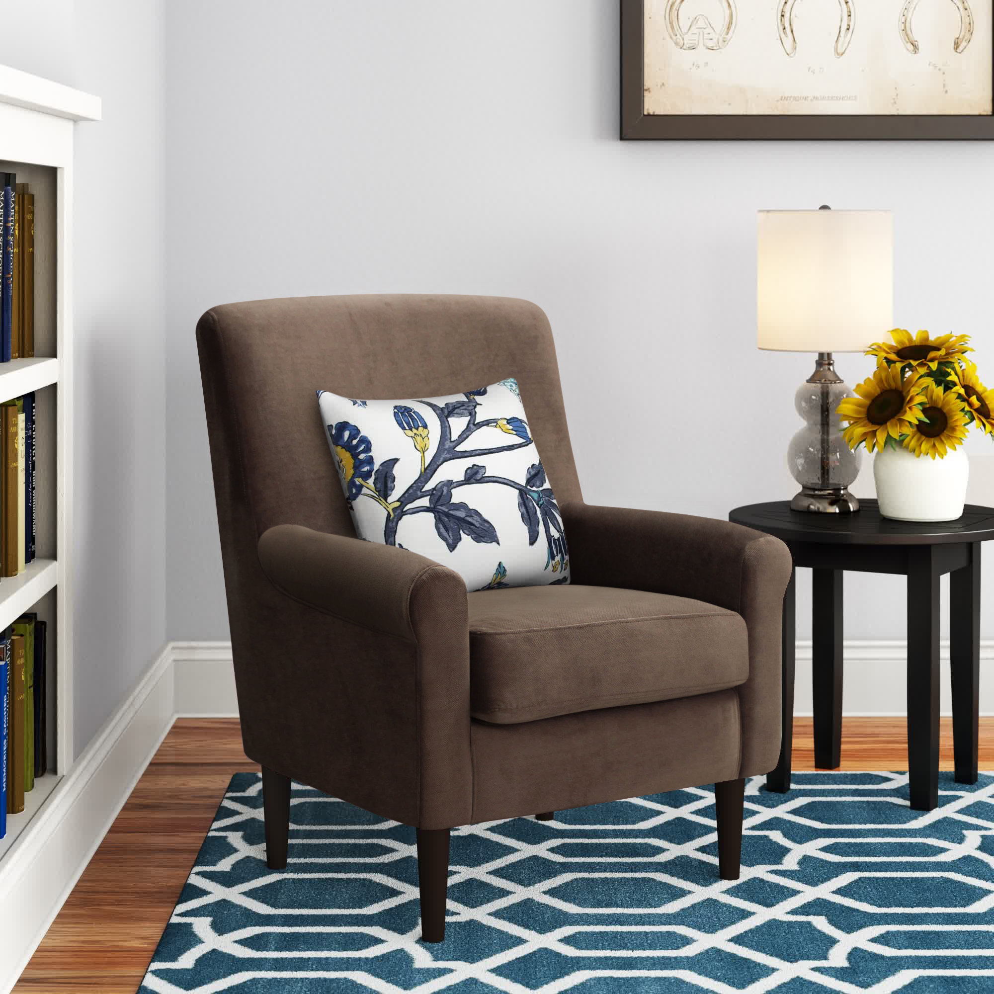 Wayfair small chairs online with arms