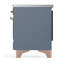 Cuisinière à induction 36 pouces avec 6 éléments à induction en bleu-gris (garniture cuivre) de la série Majestic III-124828723-124828724