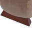 Chaise d'appoint moderne en polyester brun avec espace pour animaux de compagnie / rangement - capacité de 330 lb, chaise longue de salon, conception élégante et durable-1975259137