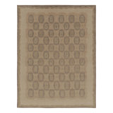 Art Deco One-of-a-Kind 9'0X12'0 Hand Knotted Area Rug