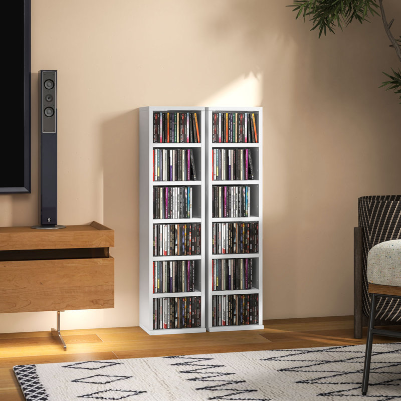 88.5cm H Media Shelves