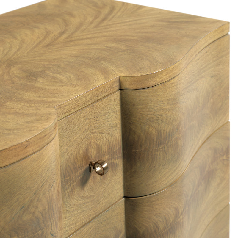 Celerie Kemble 3 - Drawer Dresser, Tan