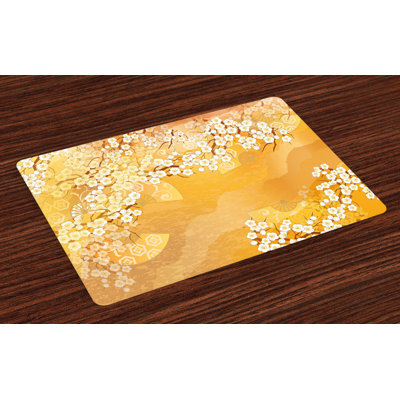 Sparkman Japanese Blossoms Placemat