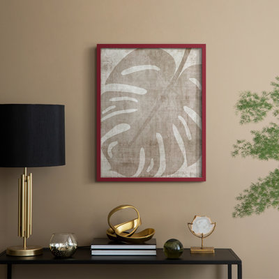 Island Neutrals II Framed Print - Solid Wood