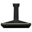 ZLINE 48 in. Black Stainless Steel Wall Mount Range Hood W/ Black Stainless Steel Handle-1417525169