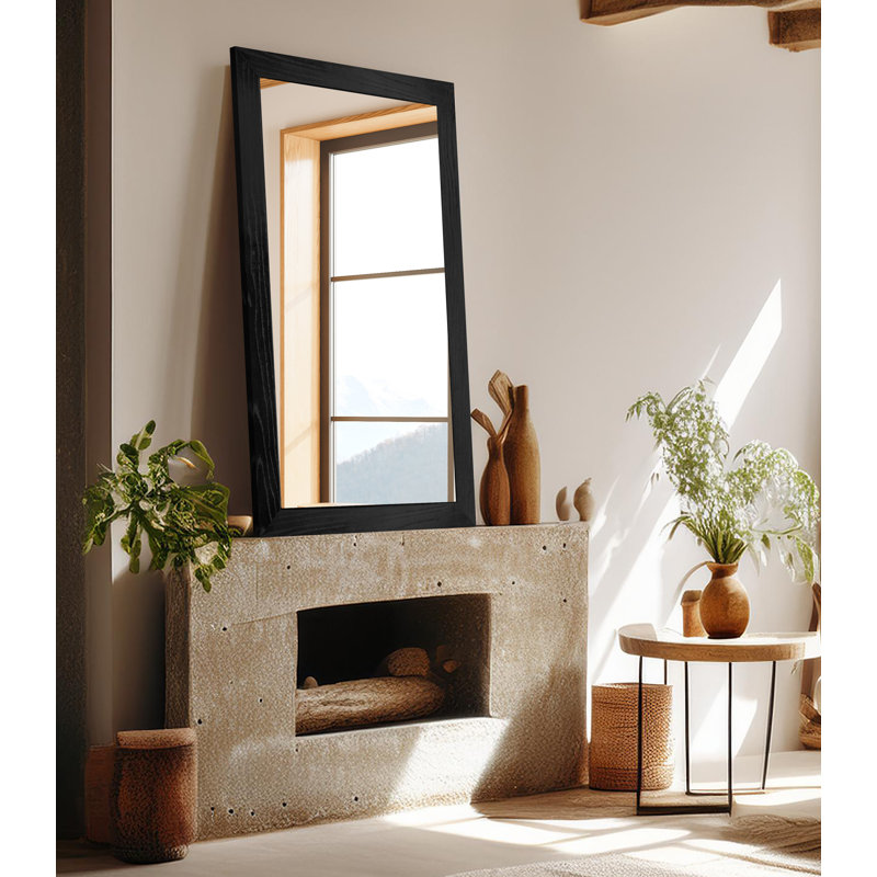 Miroir Ebark Designs Ebark, 58 po x 33 po, Noir