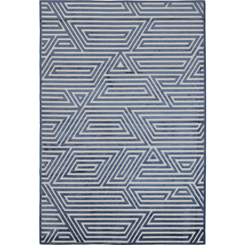 Tapis géométrique Chenille