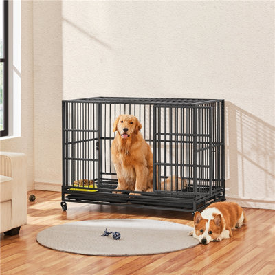 Cage pour chien indestructible pour chiens de taille moyenne à grande
