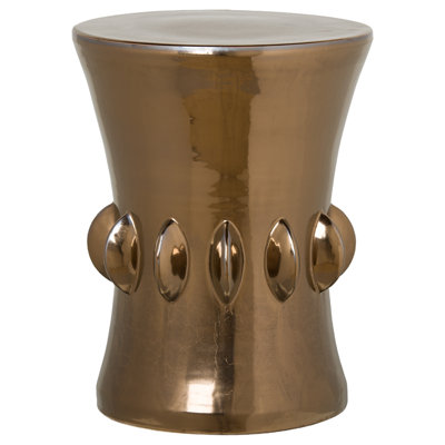 Jewel 22.5" H Handcrafted Ceramic Garden Stool
