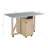 Foldable dining table-1043635846