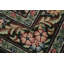 Tapis de couloir rose / vert en laine noué à la main de style oriental 2 pi 6 po x 7 pi 11 po Roca