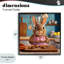 Mme. Bunny Bakewell, Giclée encadrée, design par Lucia Heffernan-1379884420-1379884416