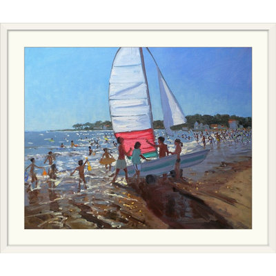 «Wichita», voilier Palais sur mer »par Andrew Macara, reproduction d'art