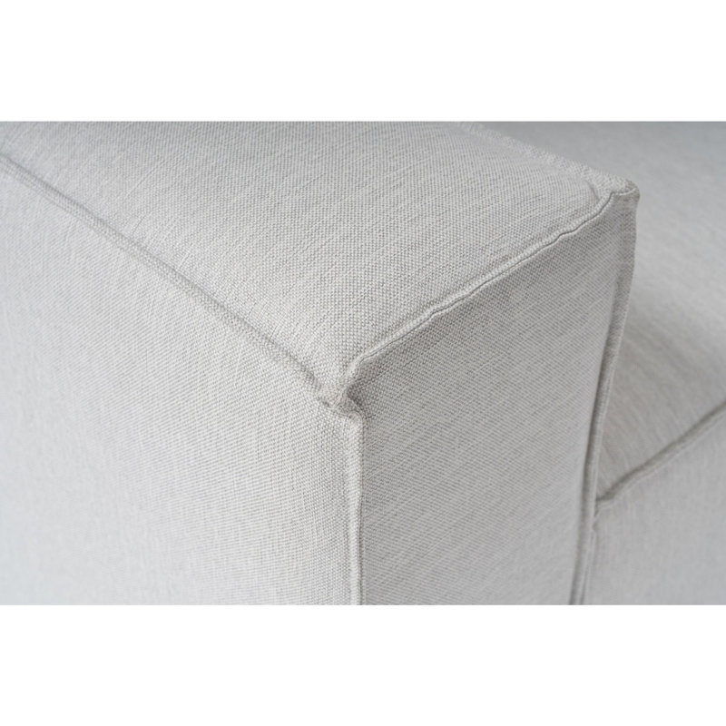 Allyssia Upholstered Accent Chair, Light Grey