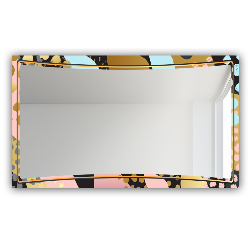 Glam Bathroom/Vanity Mirror, Playful 3, 48" H x 30" W