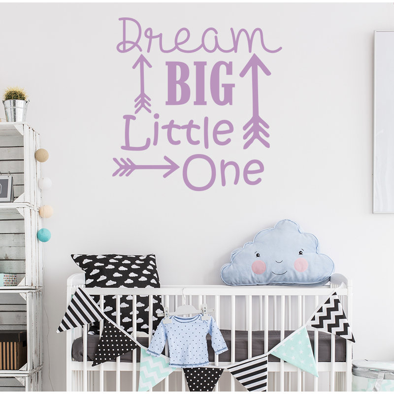 Décalcomanie murale big little rêve Baumeister, Lilas
