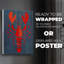 Geo Lobster I - Impression sur toile seulement - NON CADRE-118050385