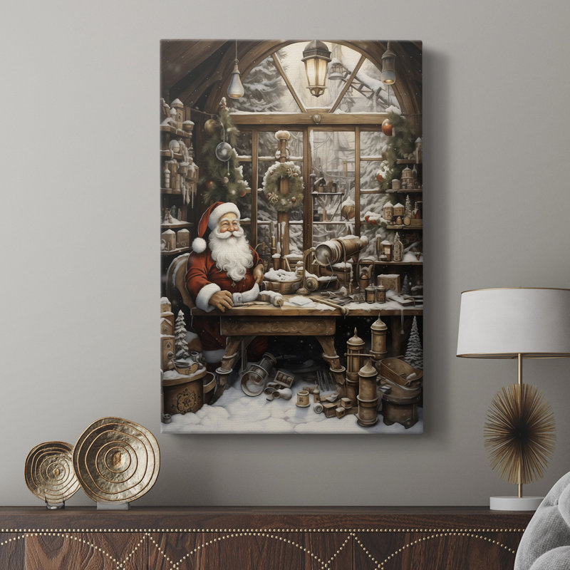 Art des Fêtes de Noël DLxxl - galerie Cavas sur mesure, H 48 po x l 32 po