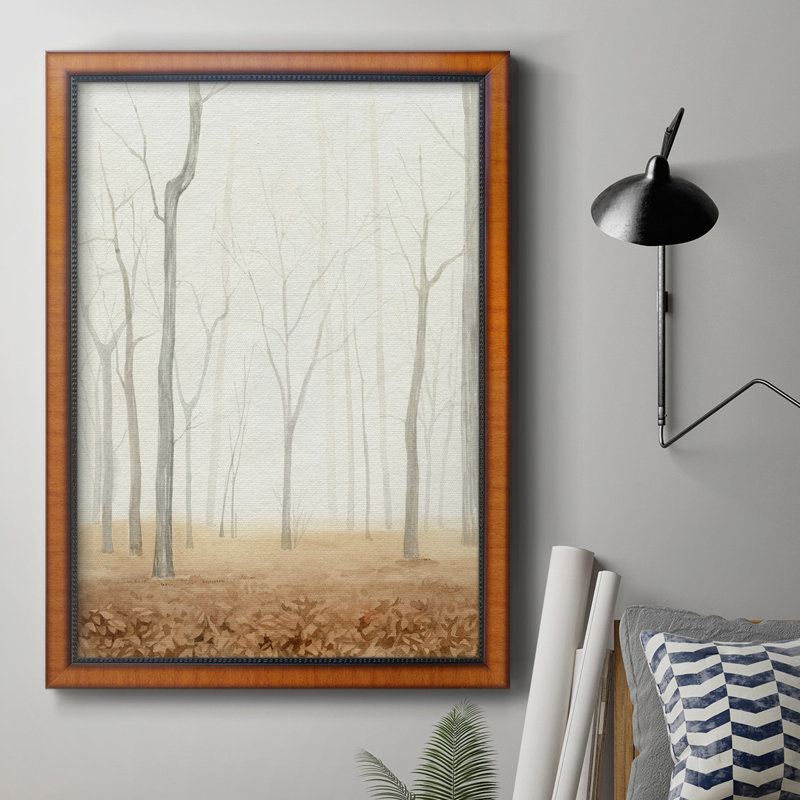 «Fall In The Forest I», toile encadrée de qualité supérieure - prête à être accrochée, H 20 po x l 16 po