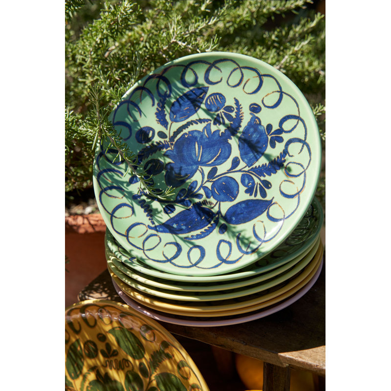 Amalfi Dinner Plate - 10.6", Green