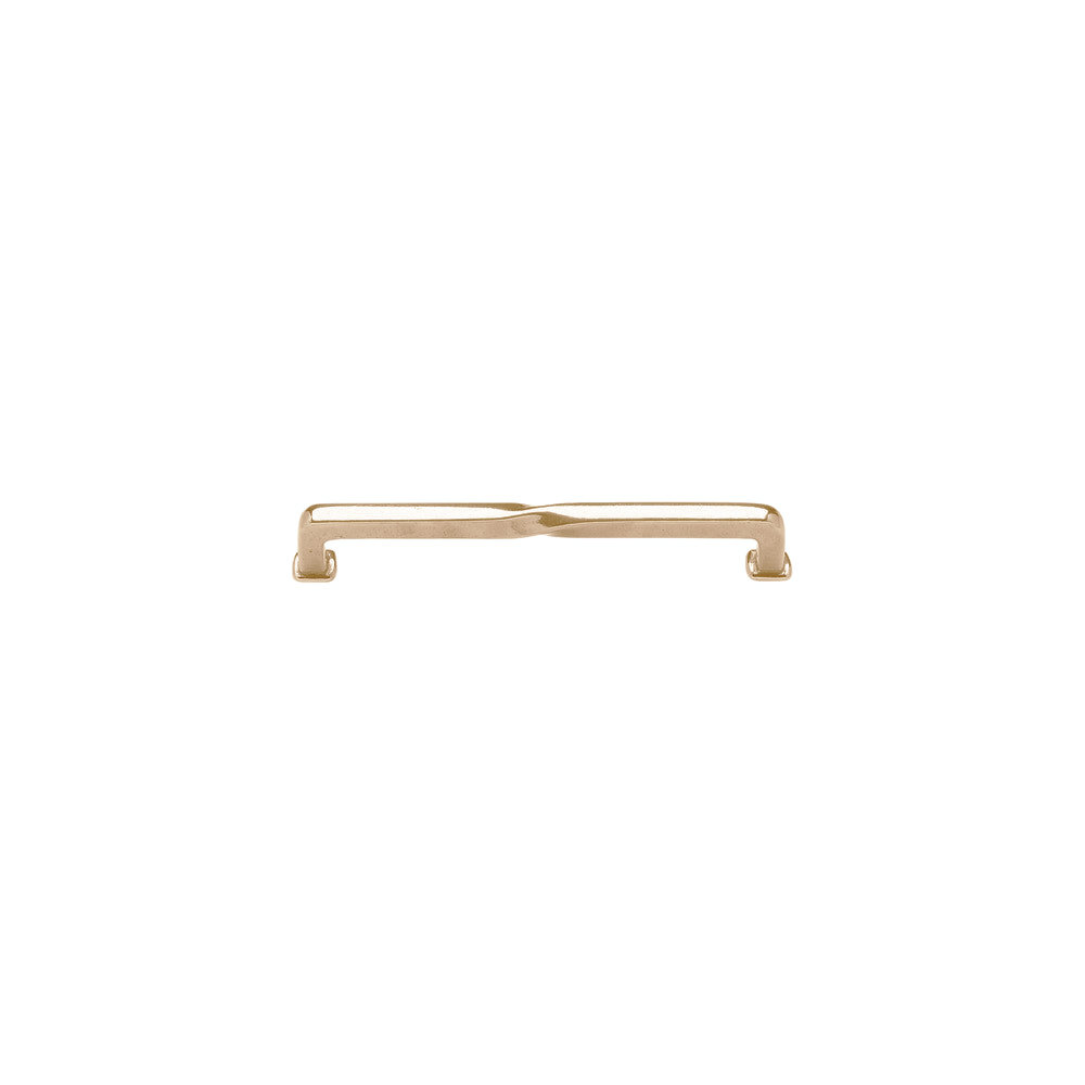 Twisted Cabinet Bar Pull, Silicon Bronze Brushed