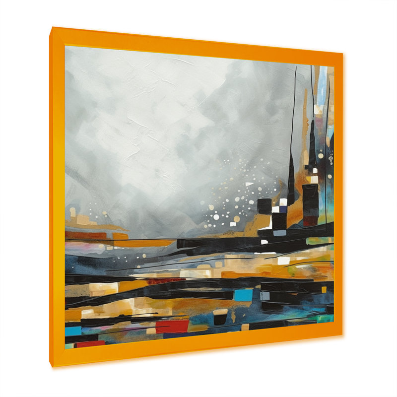 «Beyond Nature I», reproduction d'art sur toile, H 24 po x l 24 po x P 1 po, Encadrement doré