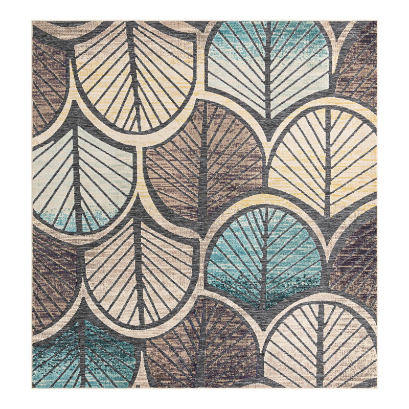 Wrought Studio™ Diab Marelda Rug, Square 10'