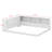 Queen Size Wood Daybed With Storage Shelves, USB And LED-599150075