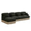 Canapés modulaires spacieux Chenille Leopard