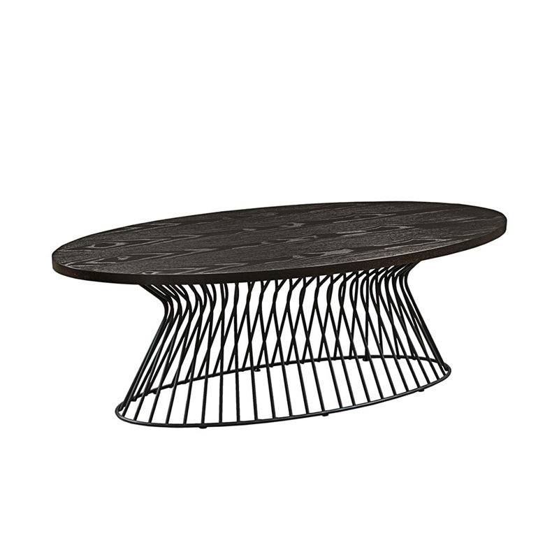 Table basse Jaquette, Noir