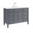 Alexxis 48" Single Sink Freestanding Bathroom Vanity with White Carrara Marble Top-760168779